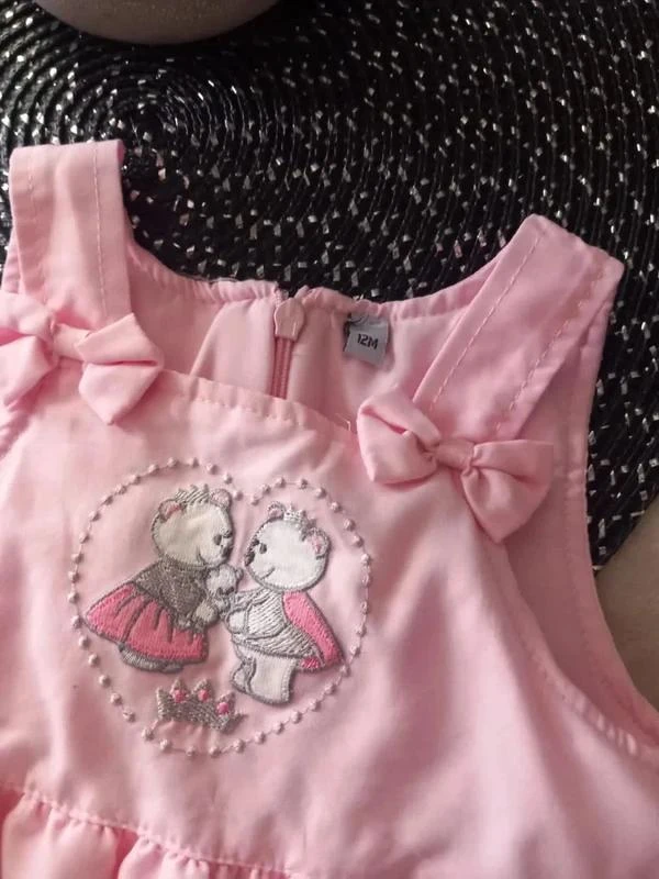 Lined skirt pink 12 months – photo 3
